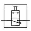 Symbolbild für RIEGLER Hand-Schiebeventil, Betriebstemperatur 0 °C bis 70 °C, G 1/4 AG, SW 17, PN max. 10 bar. Zur Verwendung an Gerät