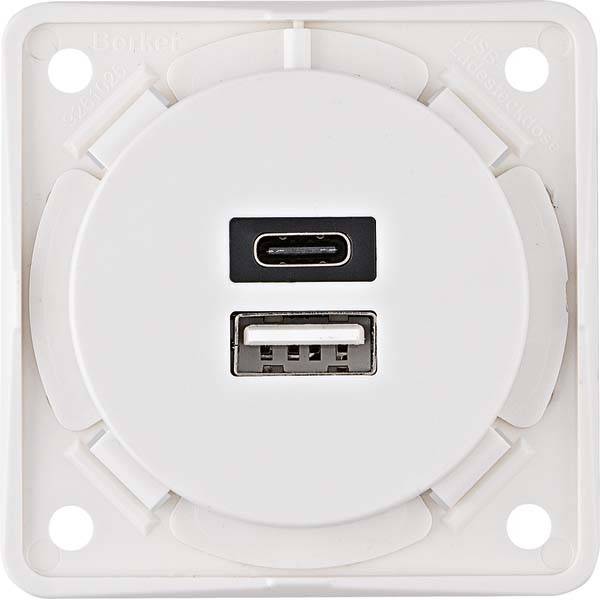 Berker USB Ladesteckdose 926202509