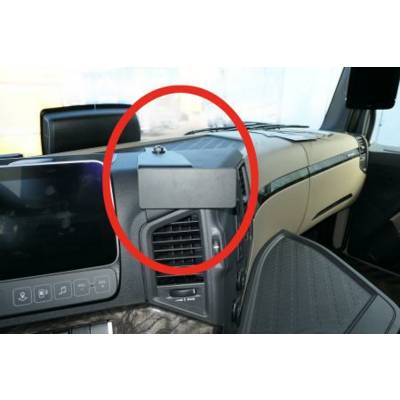 Brodit 213558, Tragbarer Rechner, Handy/Smartphone, Navigator, Passive Halterung, Auto, Schwarz-0