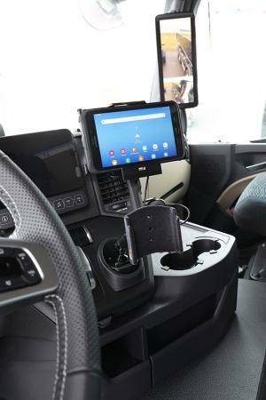 Brodit 213558, Tragbarer Rechner, Handy/Smartphone, Navigator, Passive Halterung, Auto, Schwarz-2