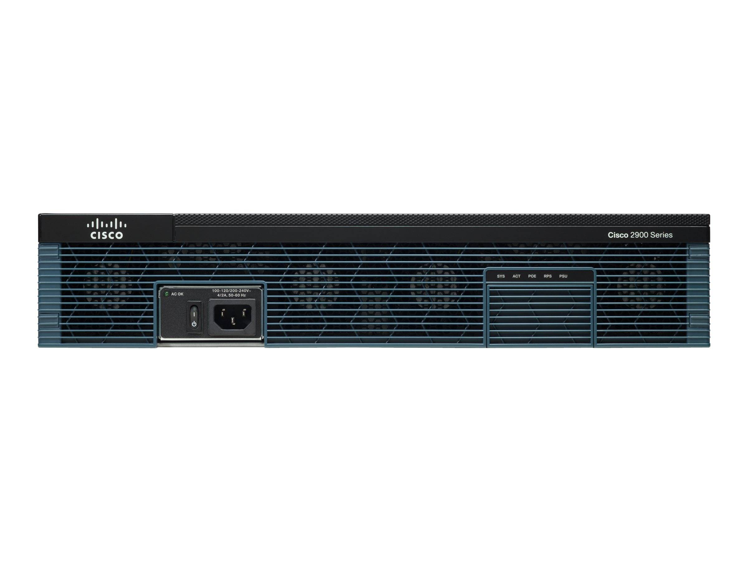 Cisco 2921 - Router 1GbE - WAN-Ports: 3 - an-2