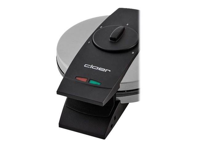 Cloer 1639SR - Waffeleisen - rostfreier Edelstahl-2