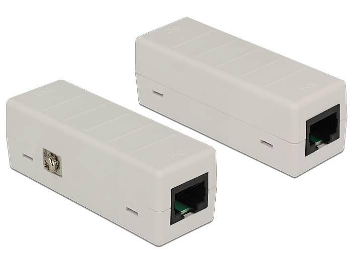 Delock Network Isolator 6 kV RJ45 with PoE-1