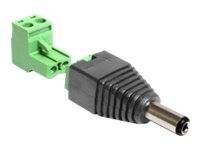 DC 5,5 x 2,5 mm auf 2 Pin Terminalblock...-0