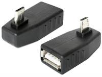 Delock USB-Adapter - USB (W) bis Micro-USB Typ B (M) - USB 2.0 OTG - 90° Stecker-2