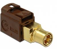Delock - RF-Adapter - FAKRA F-Stecker weiblich bis SMB weiblich-3