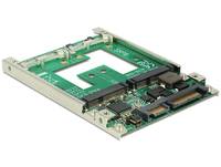 Delock Converter SATA 22pin >2 x mSATA 2,5´´ 7mm-2