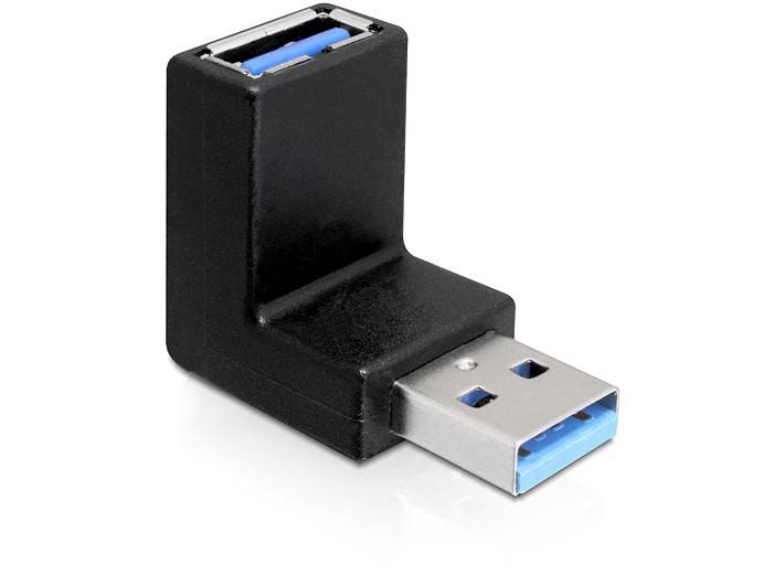 Delock USB 3.2 Gen 1 (USB 3.0) Adapter [1x USB 3.2 Gen 1 Stecker A (USB 3.0) - 1x USB 3.2 Gen 1 Buchse A (USB 3.0)] Delo-1