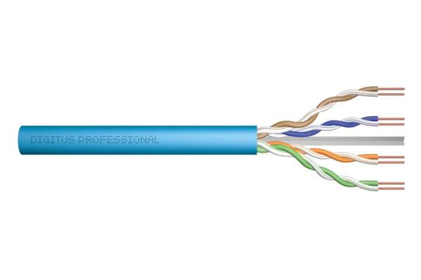 DIGITUS - CAT 6A U/UTP Datenkabel - Verlegekabel, 500 m, Simplex, Eca