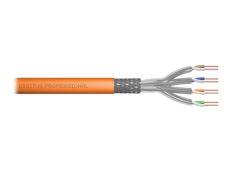 DIGITUS - Cat.7 S/FTP Verlegekabel, 500 m, Duplex, Dca-s1a,d0,a1-2