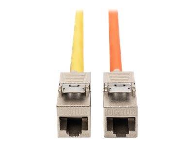 DIGITUS - CAT 6A Keystone Modul, geschirmt mit intelligentem Kabelmanager, Set (24 Stück)-4