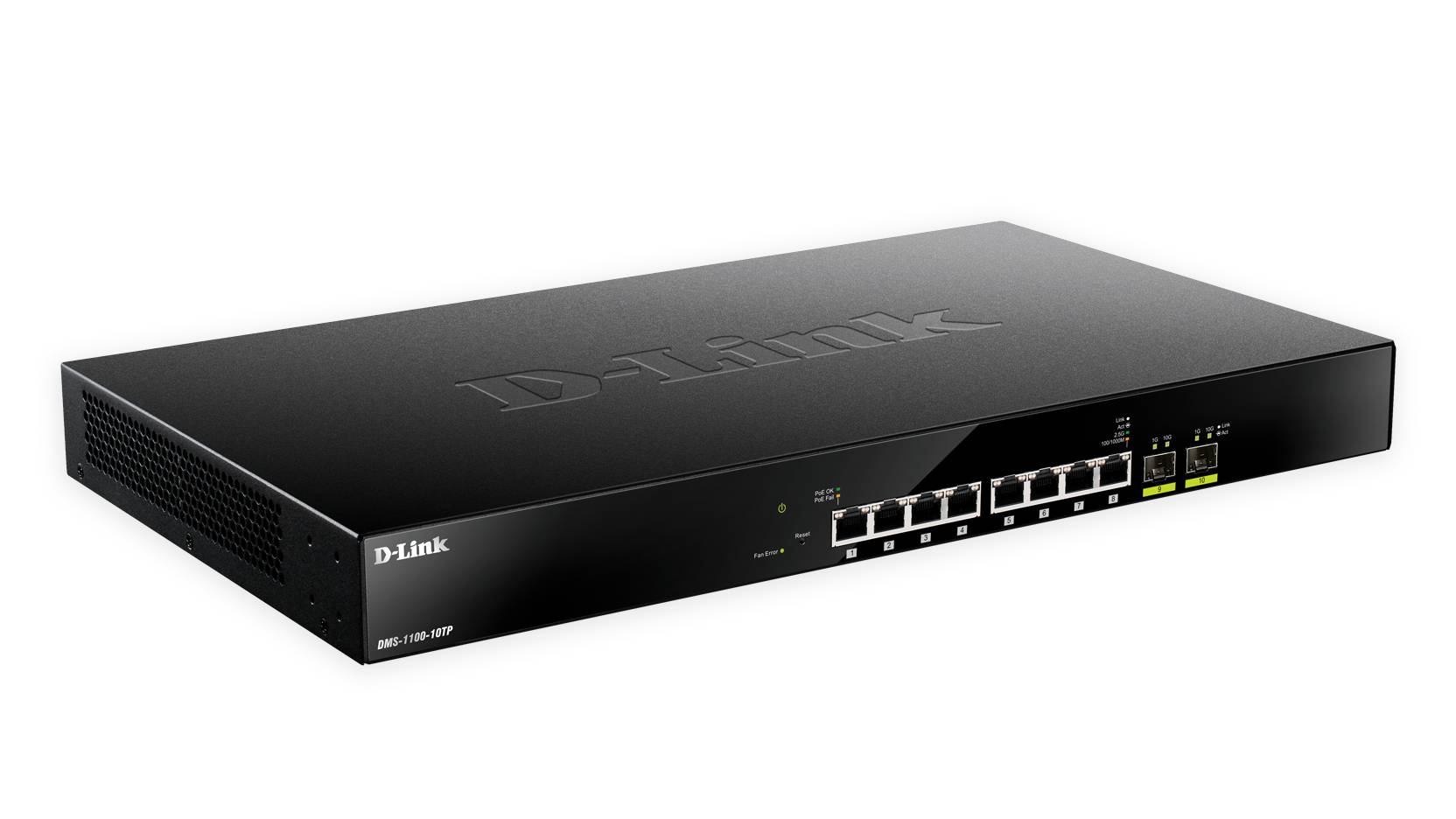 D-Link DMS 1100-10TP - Switch - Smart - 8 x 100/1000/2.5G (PoE+)-3