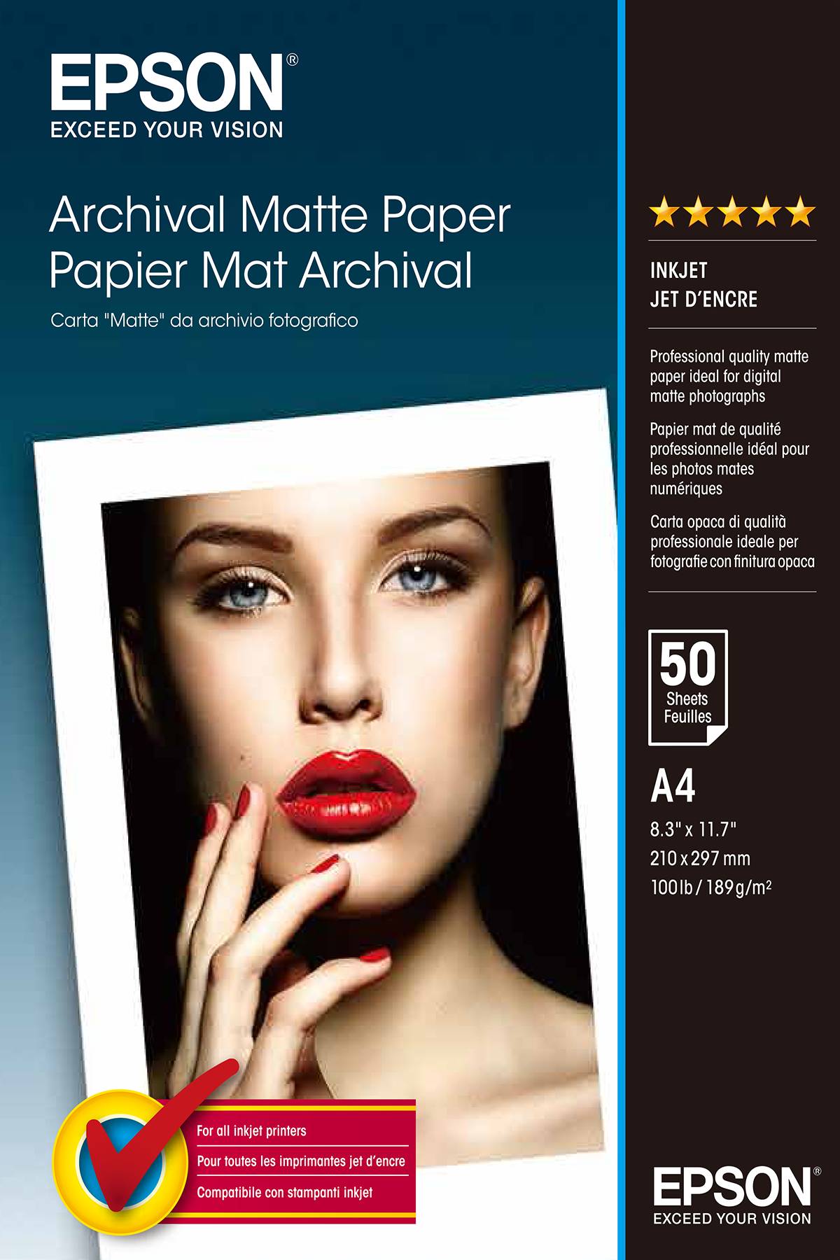 Epson Archival Matte Paper - Matt - A4 (210 x 297 mm)-1