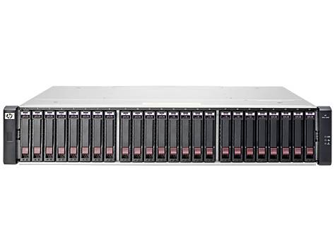 HPE Modular Smart Array 2040 SAN Dual Controller SFF Storage - Festplatten-Array - 24 Schächte (SAS-2)-1