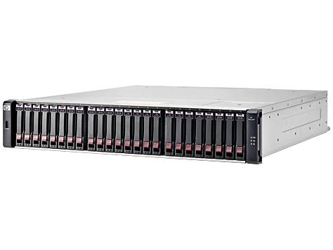 HPE Modular Smart Array 2040 SAN Dual Controller SFF Storage - Festplatten-Array - 24 Schächte (SAS-2)-2