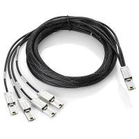 HPE Externes SAS-Kabel - 4-Lane - 4x Shielded Mini MultiLane SAS (SFF-8088) - 26-3
