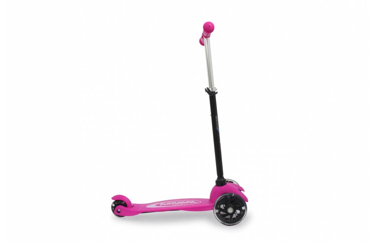 Jamara KickLight Scooter pink, Kinder, Dreiradroller, Weiblich, Asphalt, 50 kg, 3 Rad/Räder-4