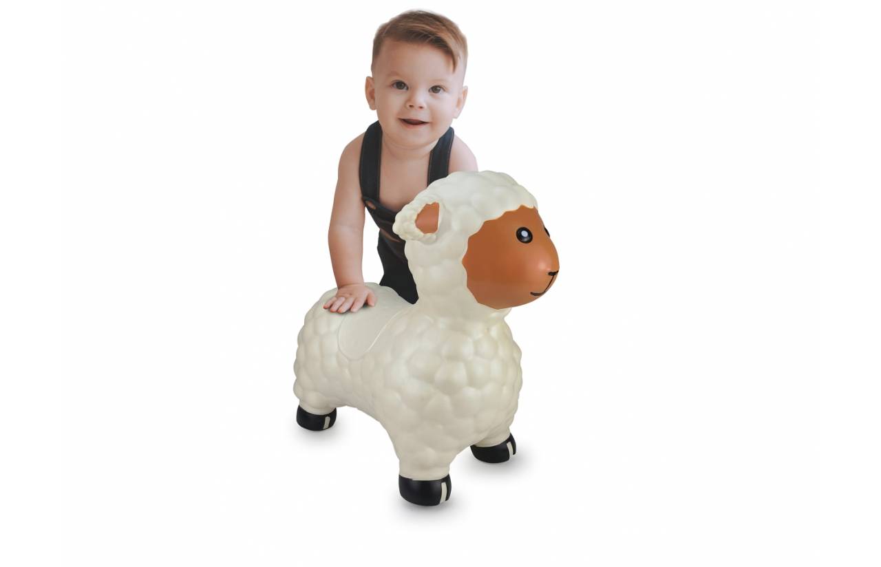 Jamara Bouncing Animal Sheep, Tiere, 1 Jahr(e), Weiß-0