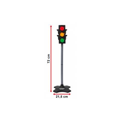Jamara Ampelanlage-Grand - Traffic Light-Grand, Spielzeugampel, 6 Jahr(e), Jamara, Schwarz, Grau, Kunststoff, 215 mm
