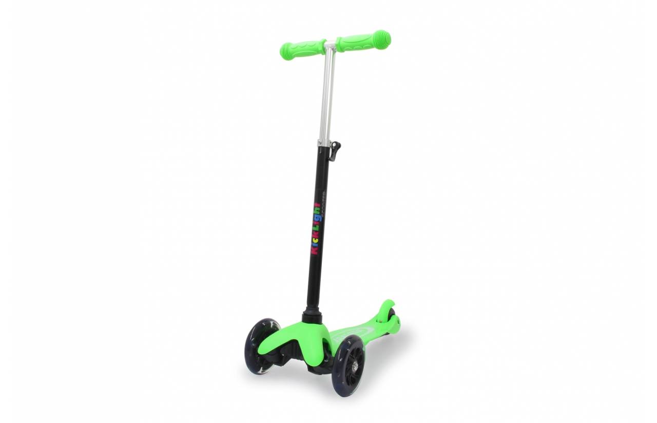 Jamara KickLight Scooter grün, Kinder, Dreiradroller, Beide Geschlechter, Asphalt, 50 kg, 3 Rad/Räder-0