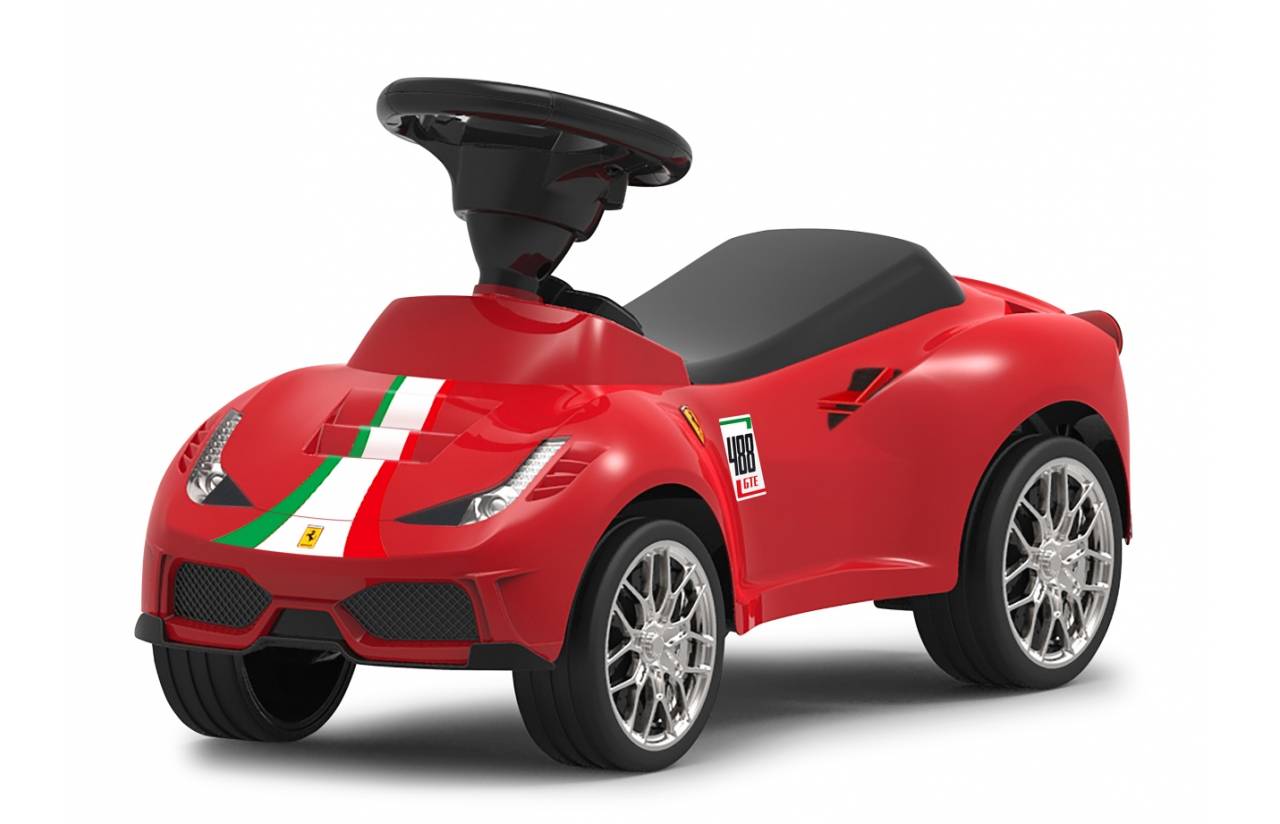 Jamara Ferrari 488 GTE, 1,5 Jahr(e), 4 Rad/Räder, Schwarz, Rot-0