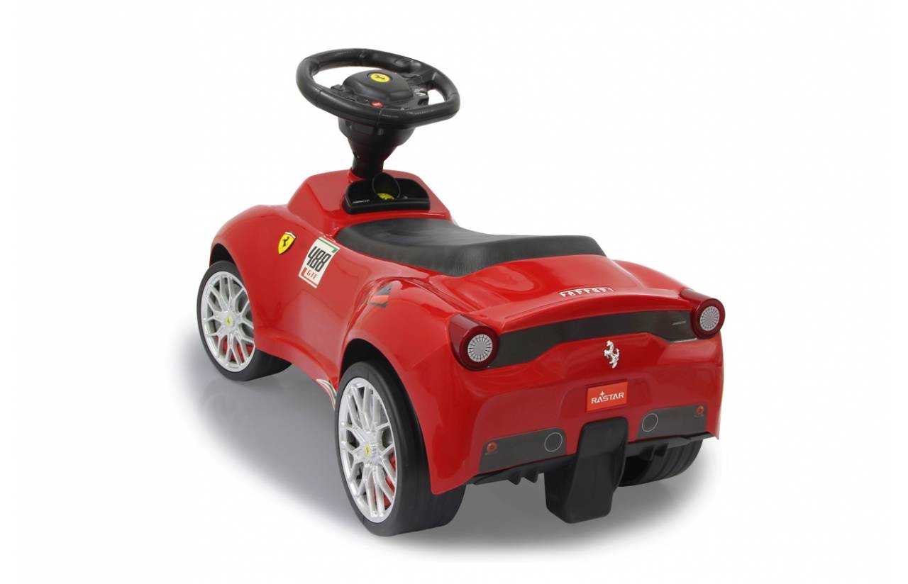 Jamara Ferrari 488 GTE, 1,5 Jahr(e), 4 Rad/Räder, Schwarz, Rot-3