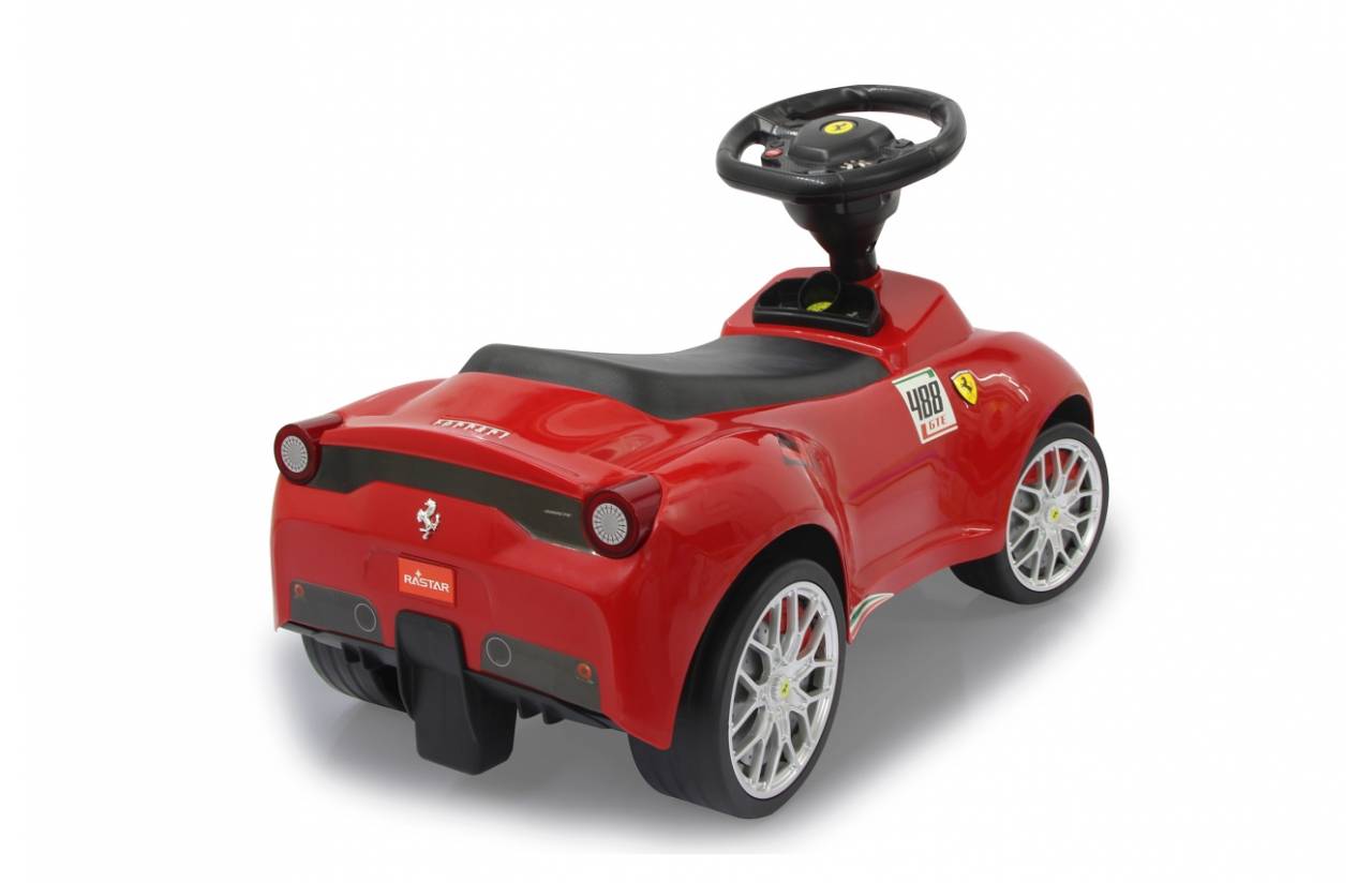 Jamara Ferrari 488 GTE, 1,5 Jahr(e), 4 Rad/Räder, Schwarz, Rot-4