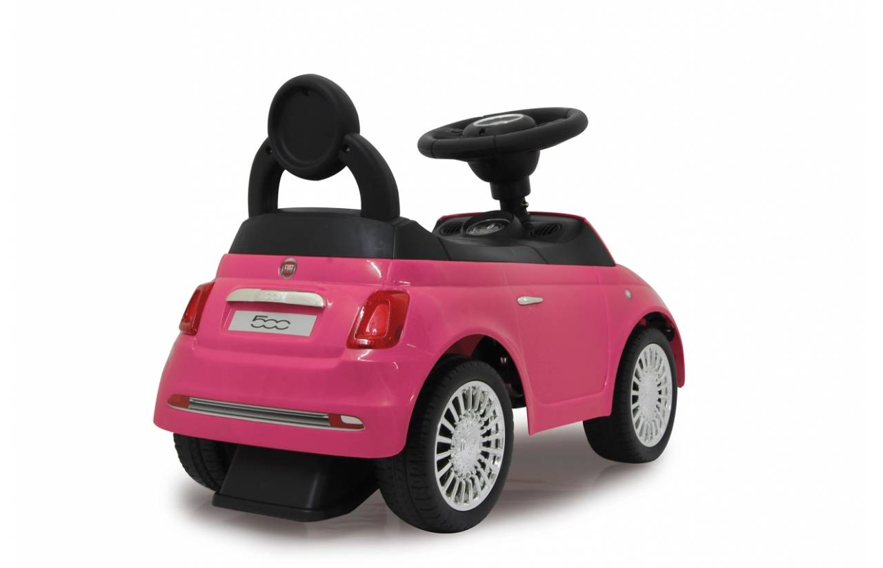 Jamara Fiat 500, 1 Jahr(e), 4 Rad/Räder, Schwarz, Pink-3