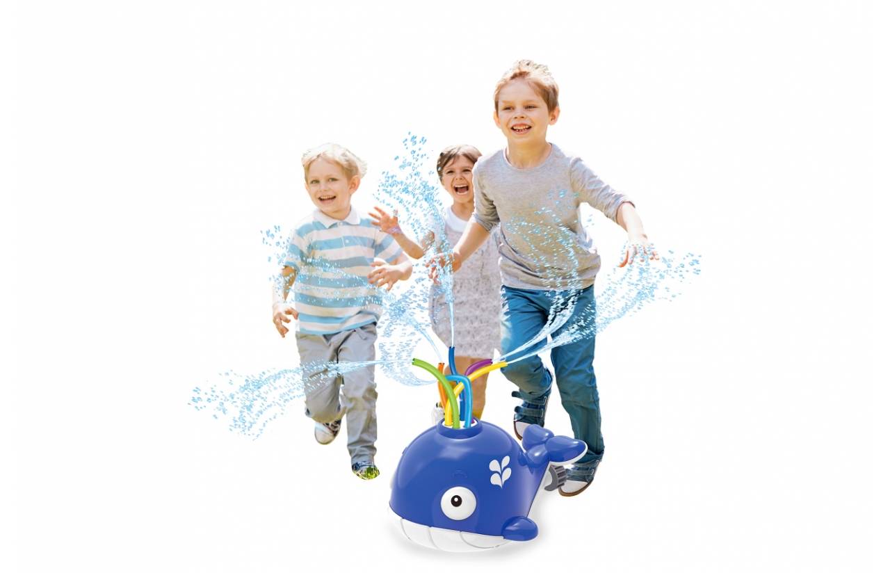 Jamara MC Fizz Water sprinkler Whale, Rund, 3 Jahr(e), Mehrfarbig-1