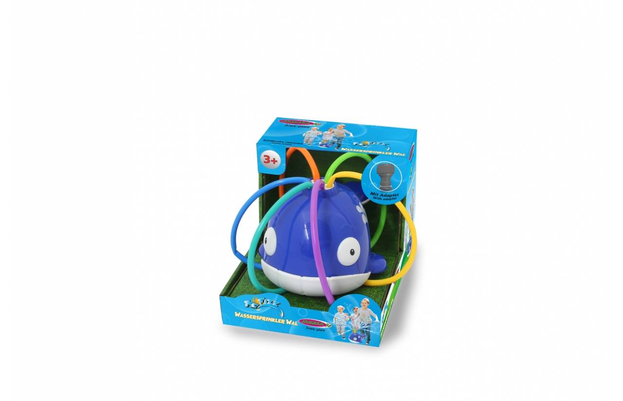 Jamara MC Fizz Water sprinkler Whale, Rund, 3 Jahr(e), Mehrfarbig-2