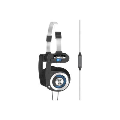 Koss PortaPro - Kopfhörer - On-Ear - kabelgebunden - 3,5 mm Stecker - Schwarz, Silber-3