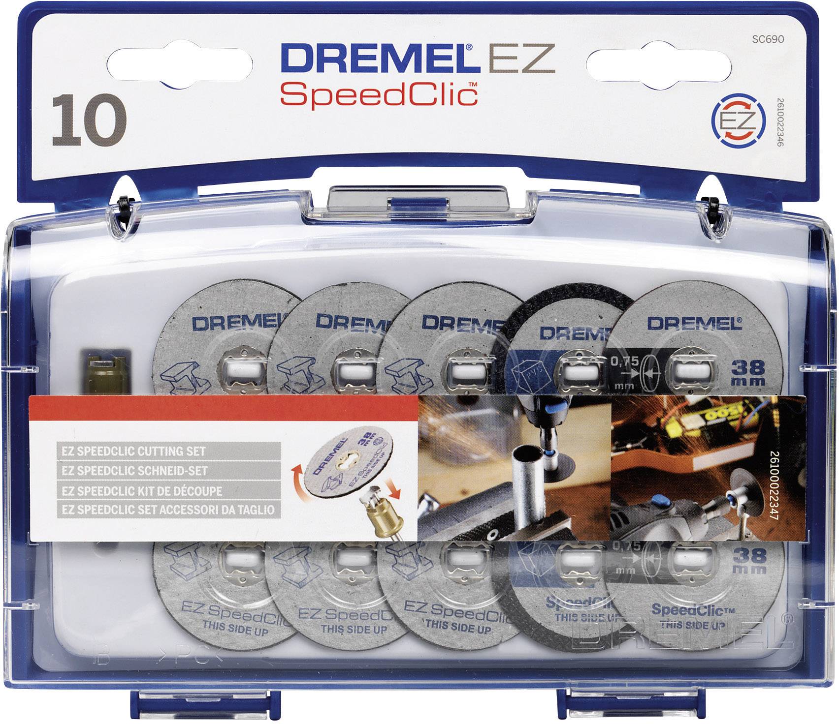 DREMEL SC690 EZ SpeedClicSet 11-teilig