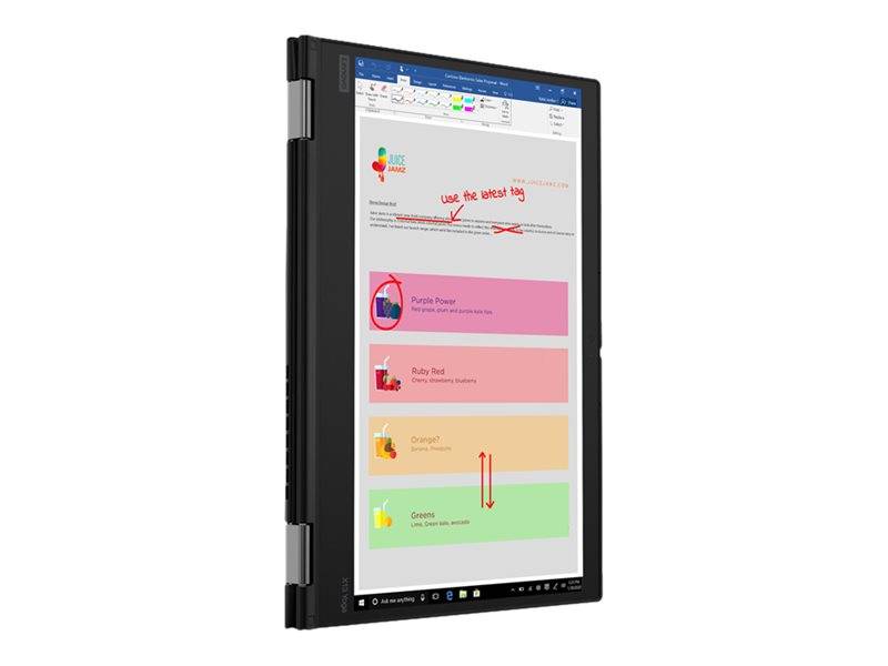 Lenovo ThinkPad X13 Yoga Gen 1 20SX - Flip-Design - Intel Core i5 10210U / 1.6 GHz - Win 10 Pro 64-Bit - UHD Graphics --1