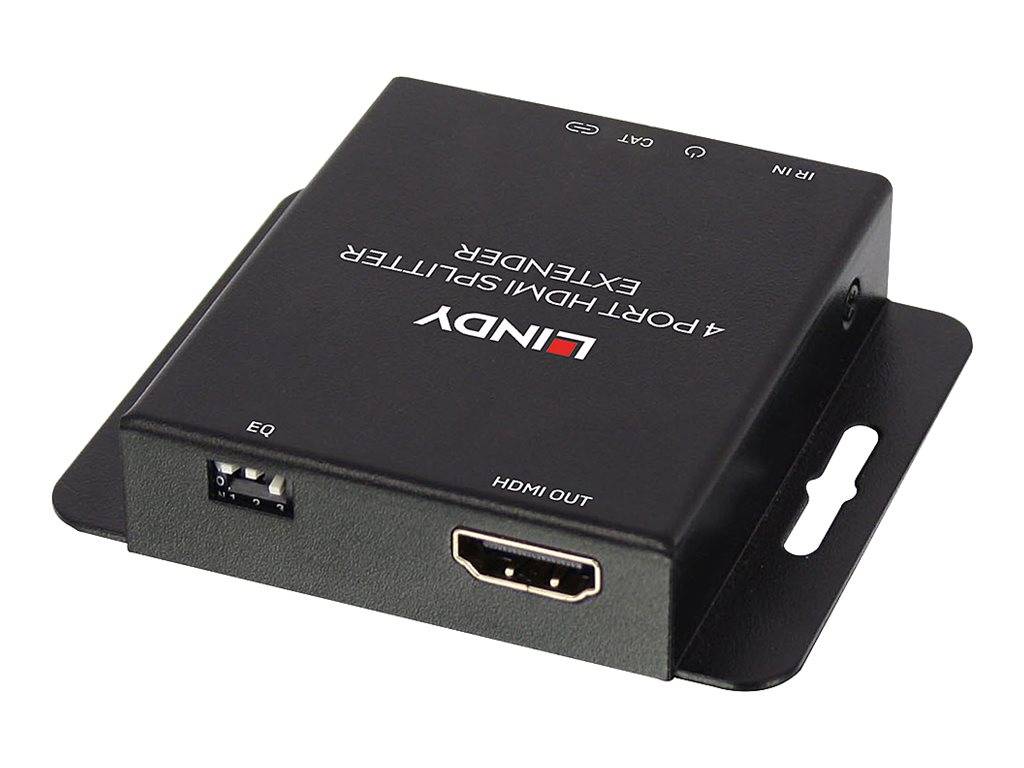Lindy Cat.6 HDMI & IR Splitter Extender with-3