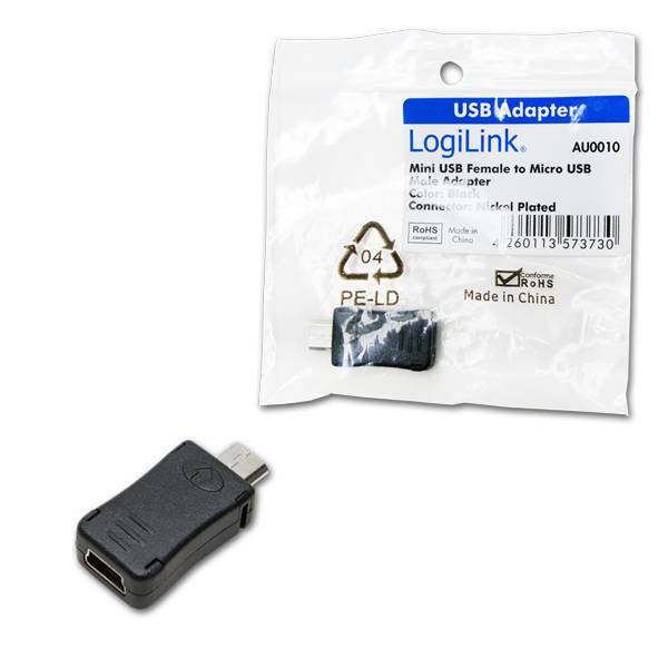 LogiLink - USB-Adapter - Micro-USB Typ B (M)-2