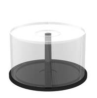 MediaRange BOX42, Spindle case, 50 Disks, Transparent, Kunststoff, 120 mm, 1 Stück(e)-2
