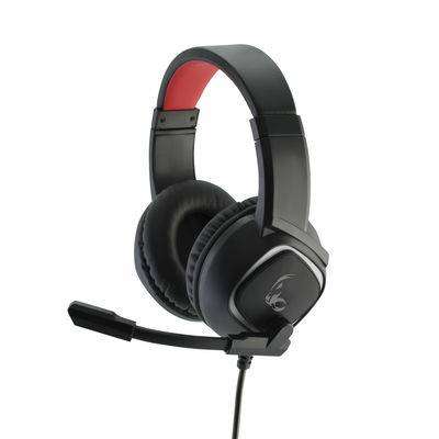 MediaRange MRGS301, Kabelgebunden, Gaming, 20 - 20000 Hz, 340 g, Kopfhörer, Schwarz, Rot-1