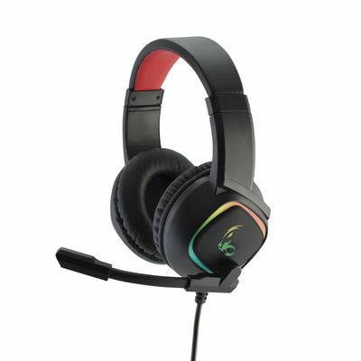 MediaRange MRGS301, Kabelgebunden, Gaming, 20 - 20000 Hz, 340 g, Kopfhörer, Schwarz, Rot-2