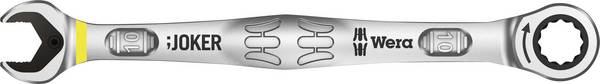 Wera 05073270001 Joker Knarren-Ring-Maulschlüssel  Schlüsselweite (Metrisch) 10 mm