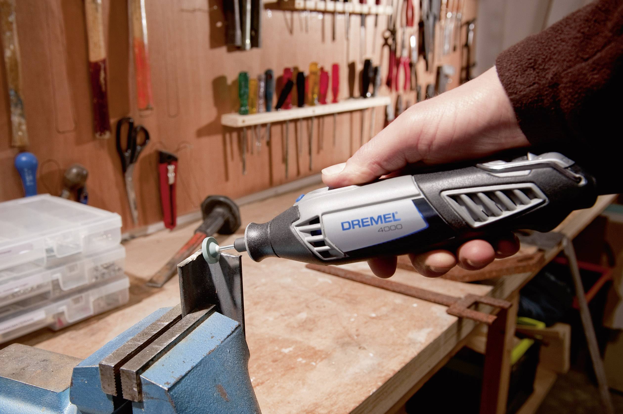 Dremel 4000-1/45 F0134000JA Multifunktionswerkzeug mit Zubehör, inkl. Tasche 47teilig 175 W-9