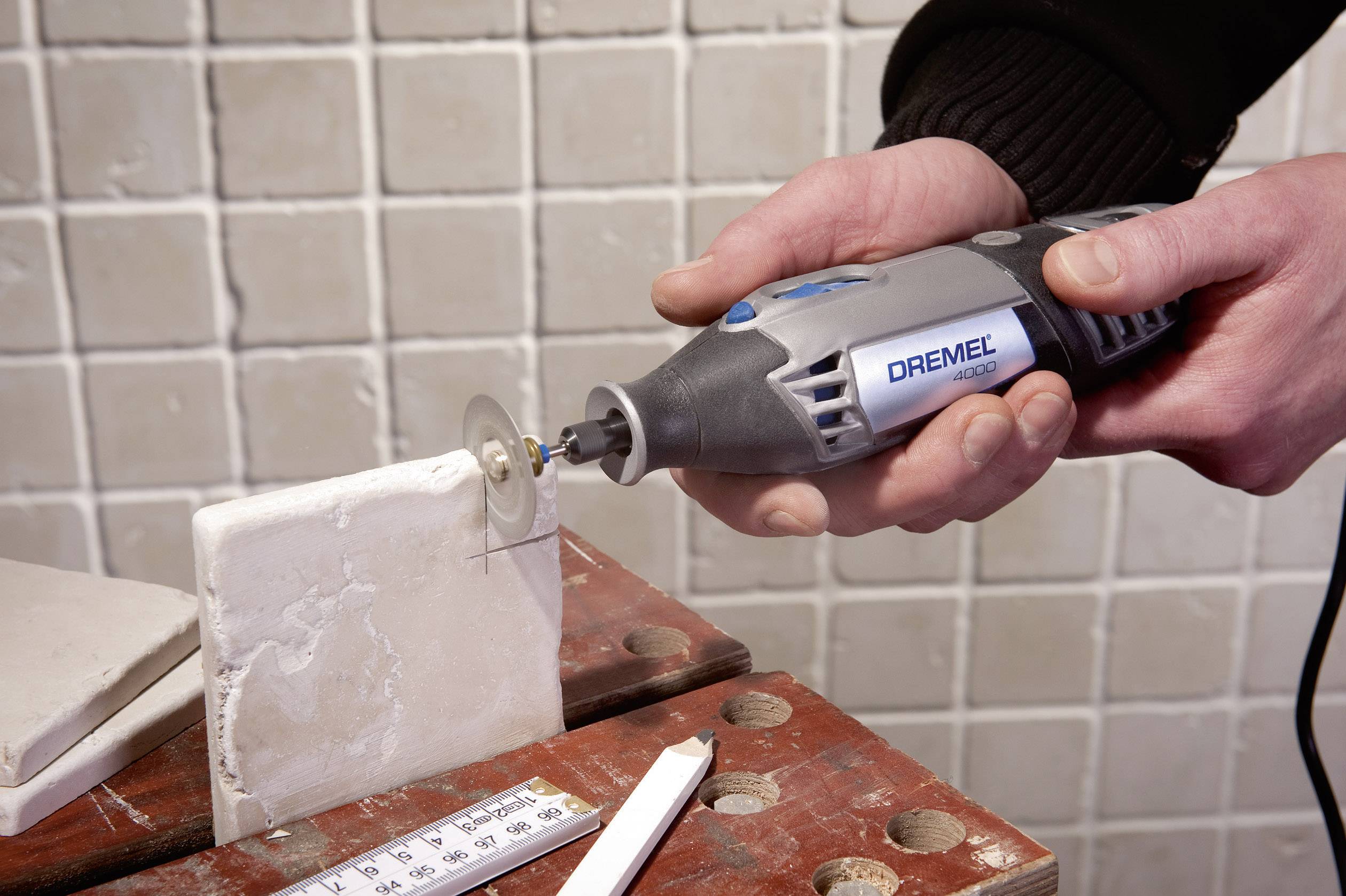Dremel 4000-1/45 F0134000JA Multifunktionswerkzeug mit Zubehör, inkl. Tasche 47teilig 175 W-11