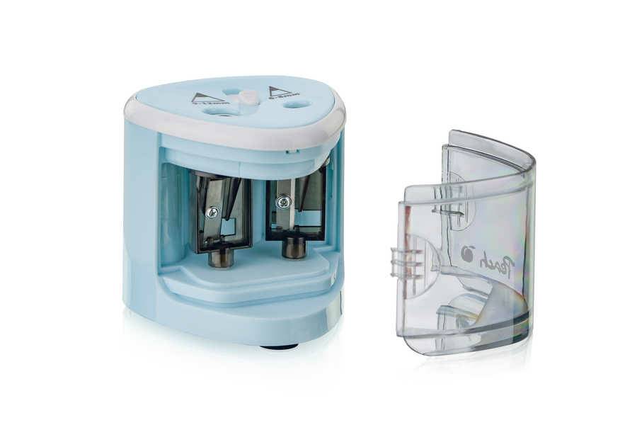 Peach PO102-BL, Elektrischer Bleistiftspitzer, Blau, 6 mm, 1,2 cm-2