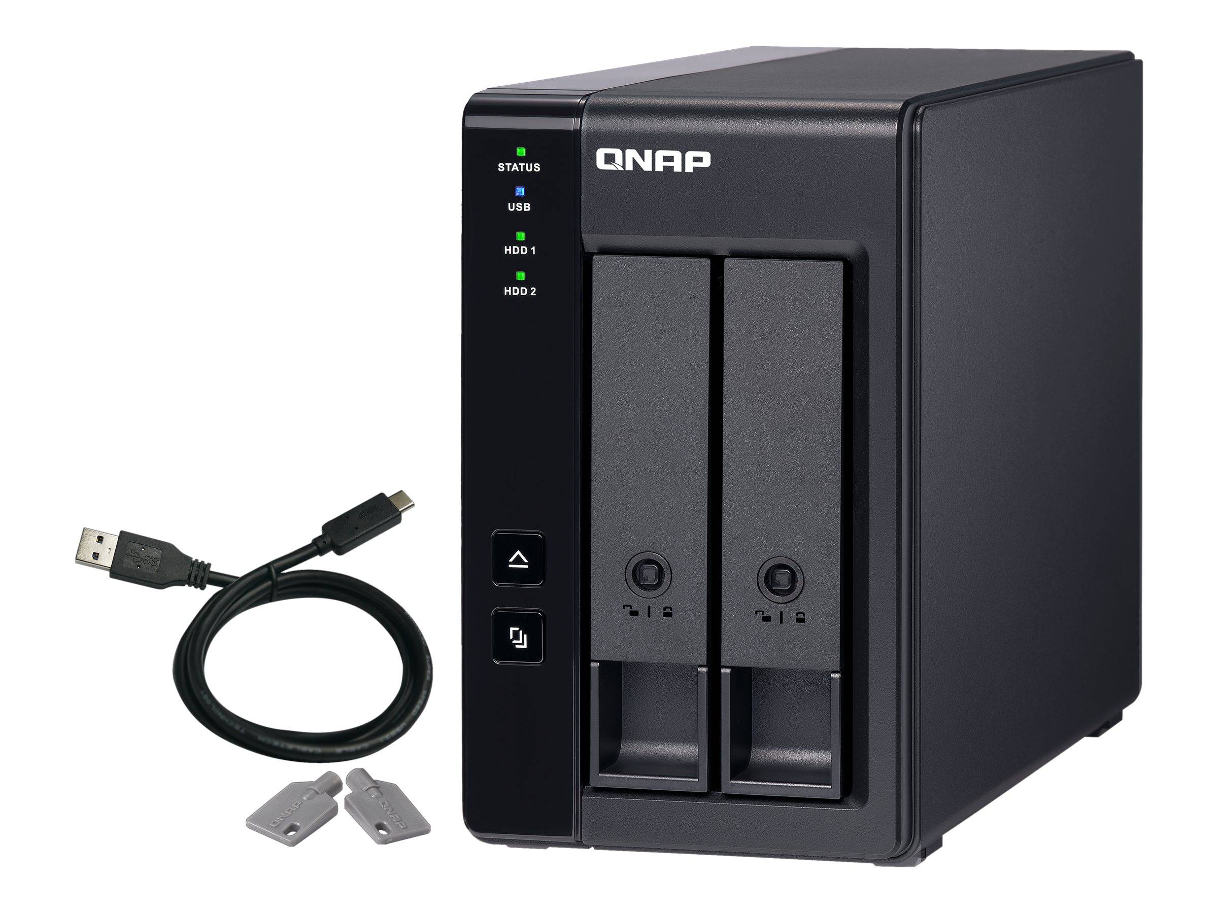 QNAP TR-002 - Festplatten-Array - 2 Schächte (SATA-600)-3