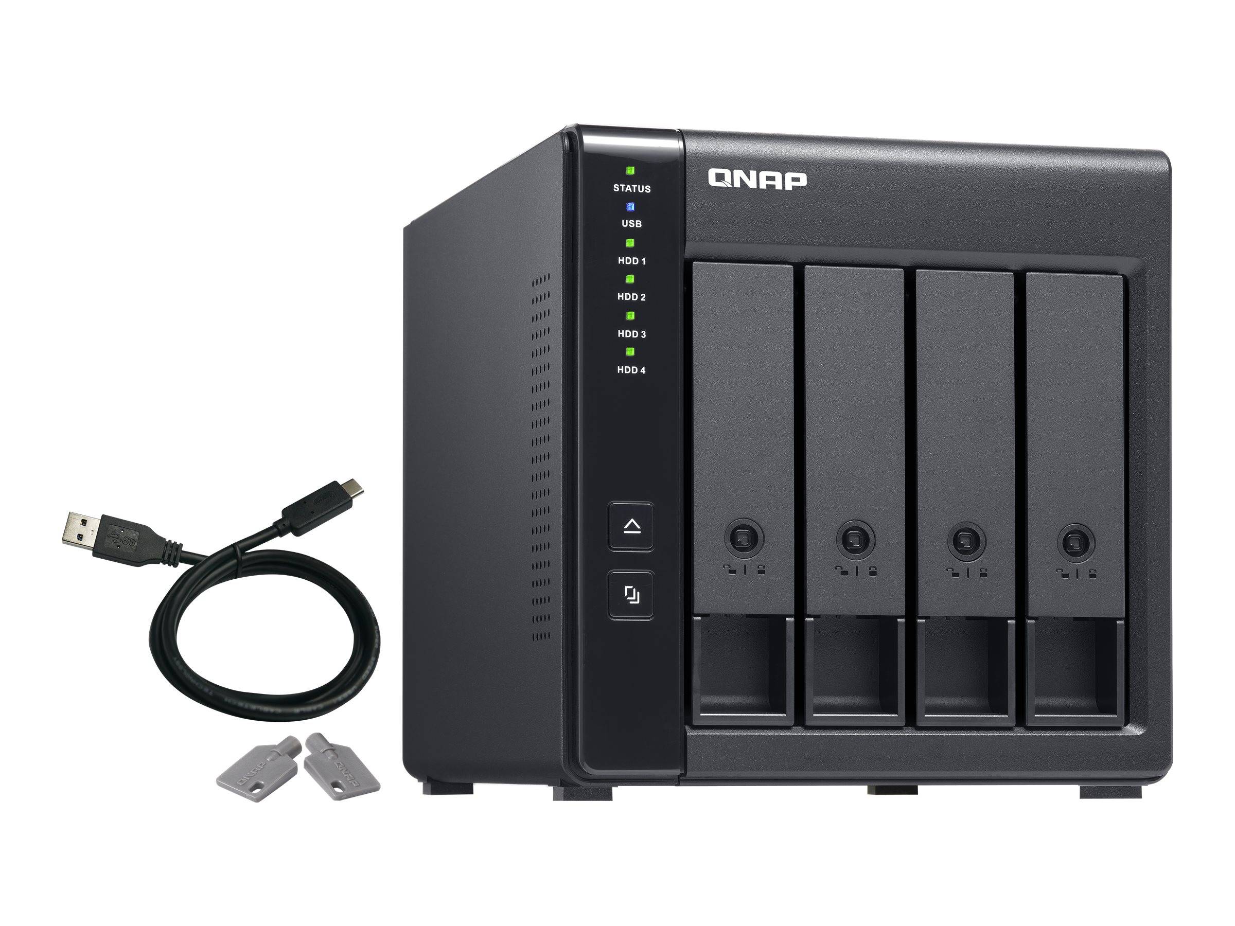 QNAP TR-004 - Festplatten-Array - 0 TB - 4 Schächte (SATA-300)-3