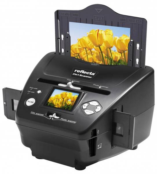 Reflecta 3in1 Scanner - Filmabtaster - CMOS - 180 x 130 mm-1