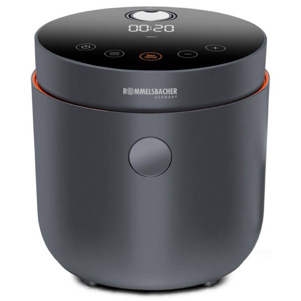 Rommelsbacher MRK 500, Graphit, 2 l, LED, Berührung, Kunststoff, 500 W
