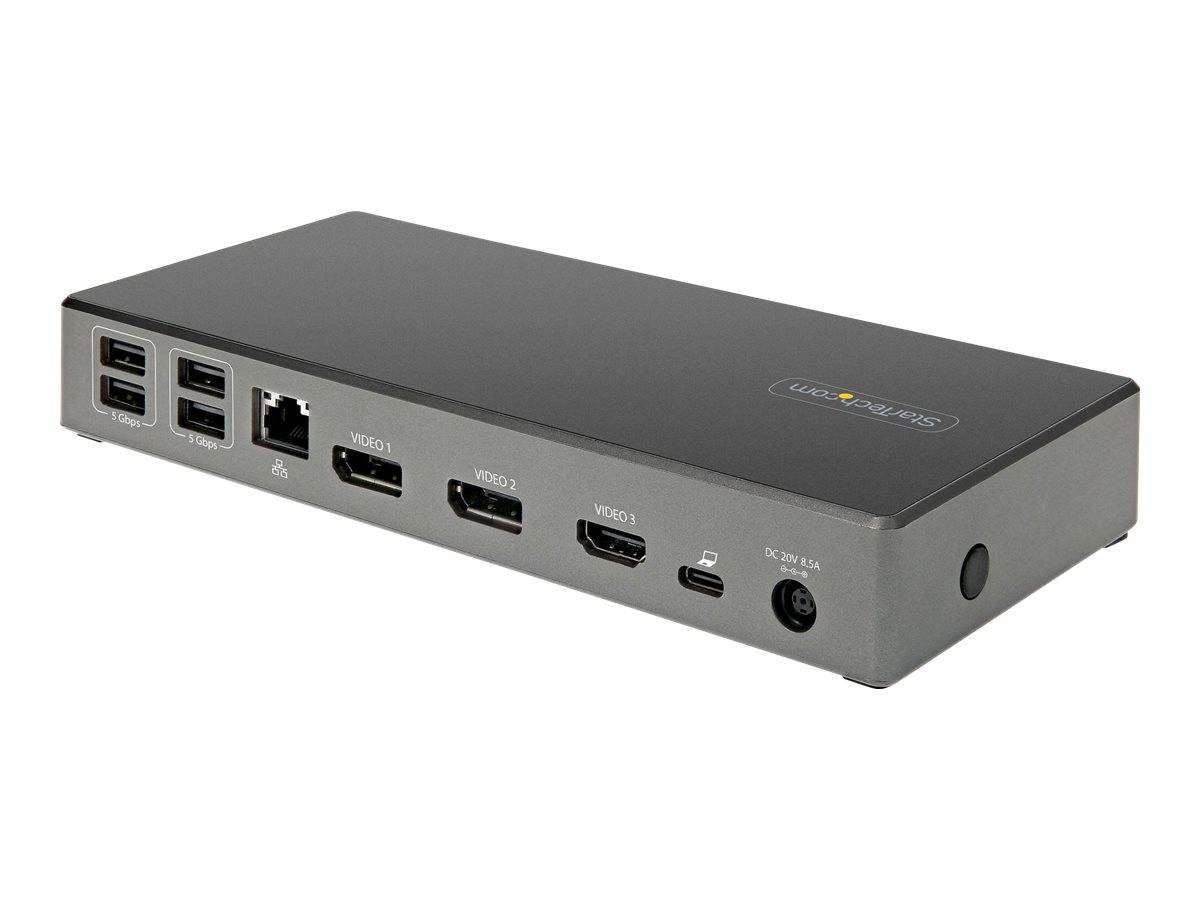 StarTech.com USB-C Dock - Dreifach 4K Monitor - USB Typ-C Dockingstation - 100 W PD 3.0 - DP 1.4 Alt Mode & DSC, 2x Disp-3