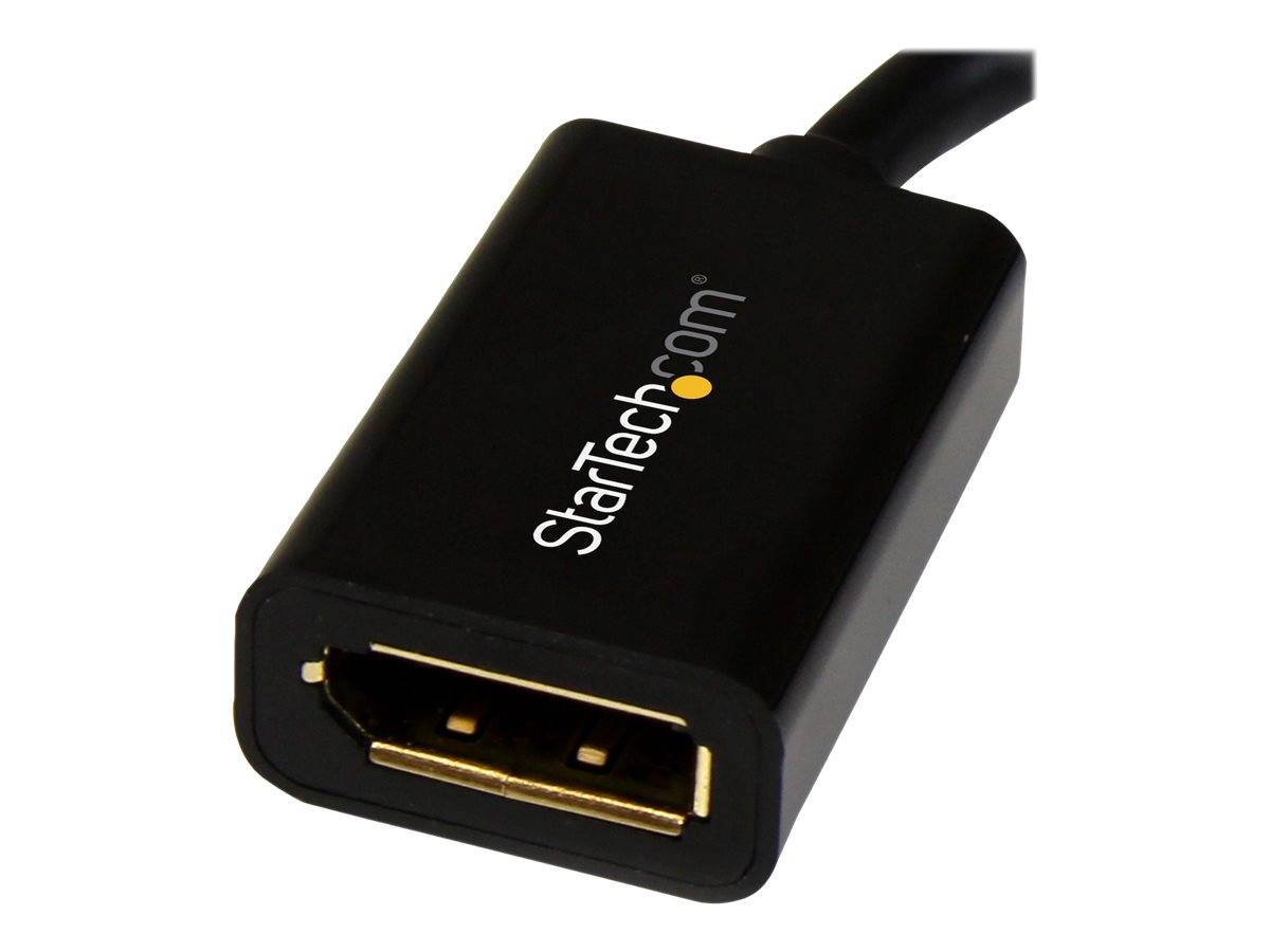 StarTech.com 6in Mini DisplayPort to DisplayPort Video Cable Adapter (MDP2DPMF6IN)-3