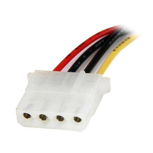 STARTECH LP4SATAFM12 12in SATA to LP4 Power Cable Adapter - F/M-4