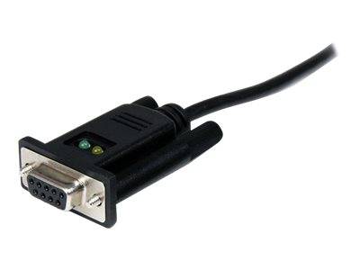 STARTECH ICUSB232FTN USB to Null Modem Serial DCE Adapter Cable - FTDI-2